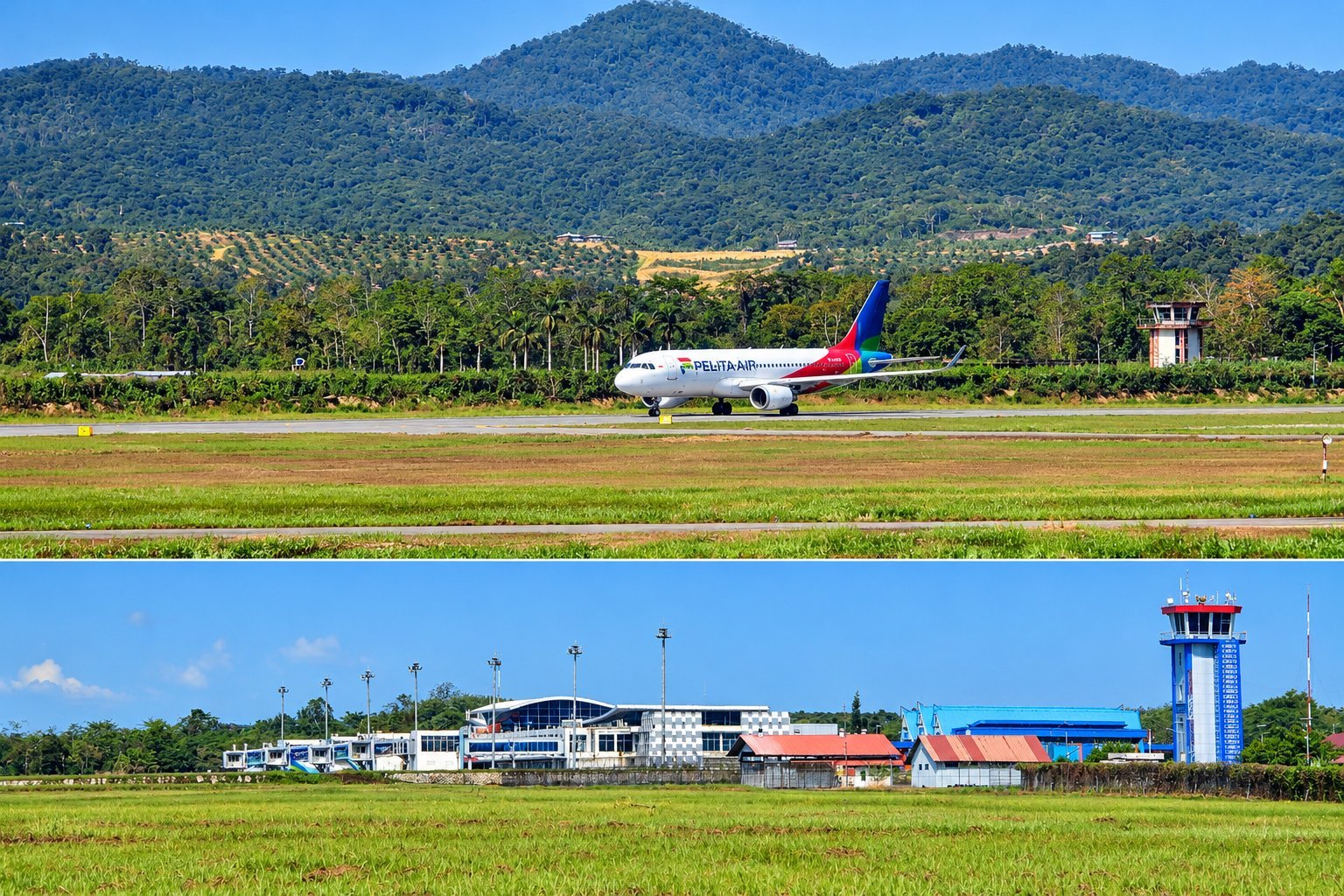 Jarak Pandang di Bandara Haluoleo Membaik, Operasional Penerbangan Berjalan Normal