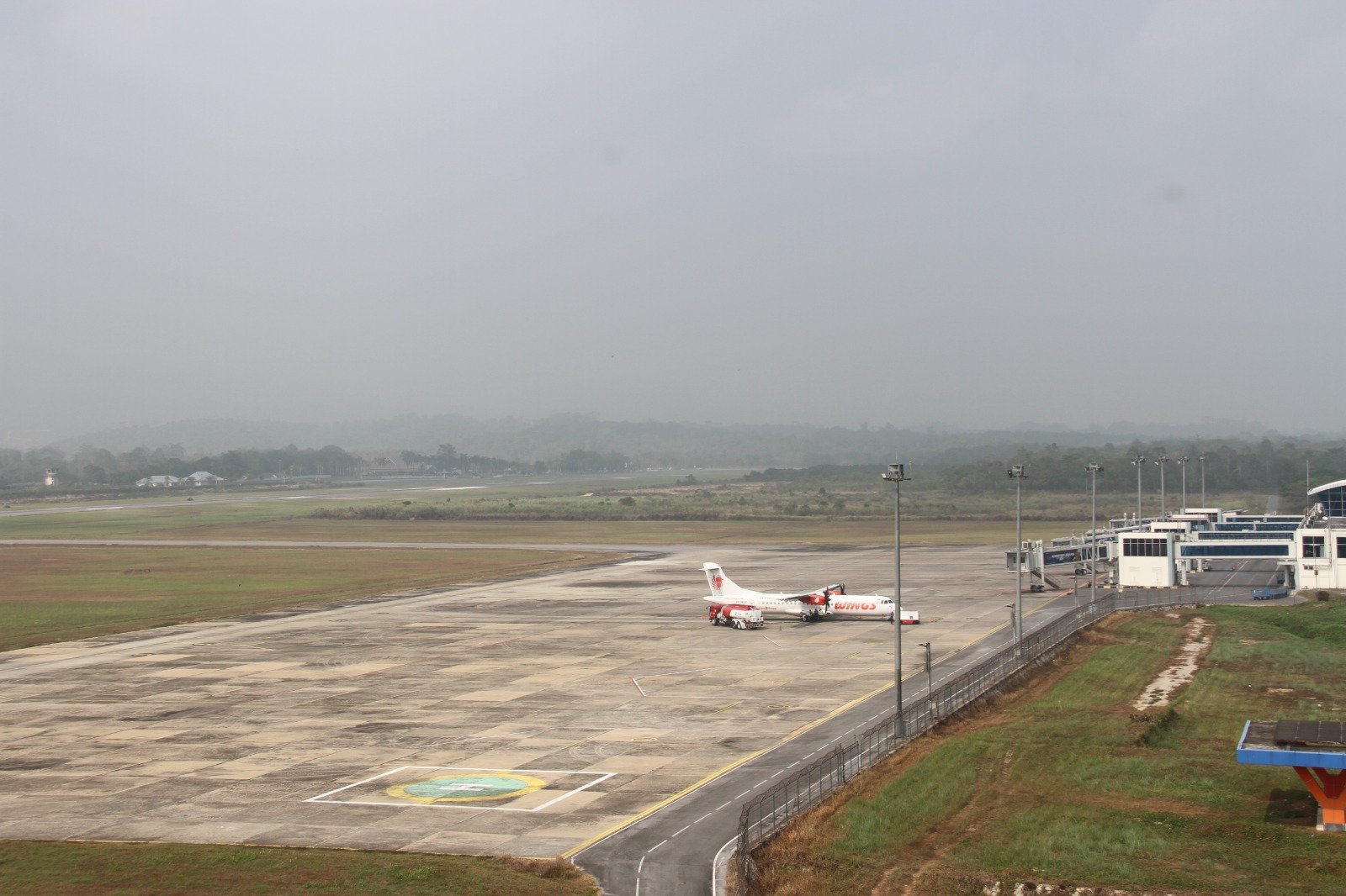 VISIBILITY BANDARA HALUOLEO